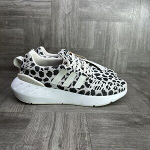 Adidas Swift Run 22 Women's size 7.5 Leopard Mesh Running Shoes